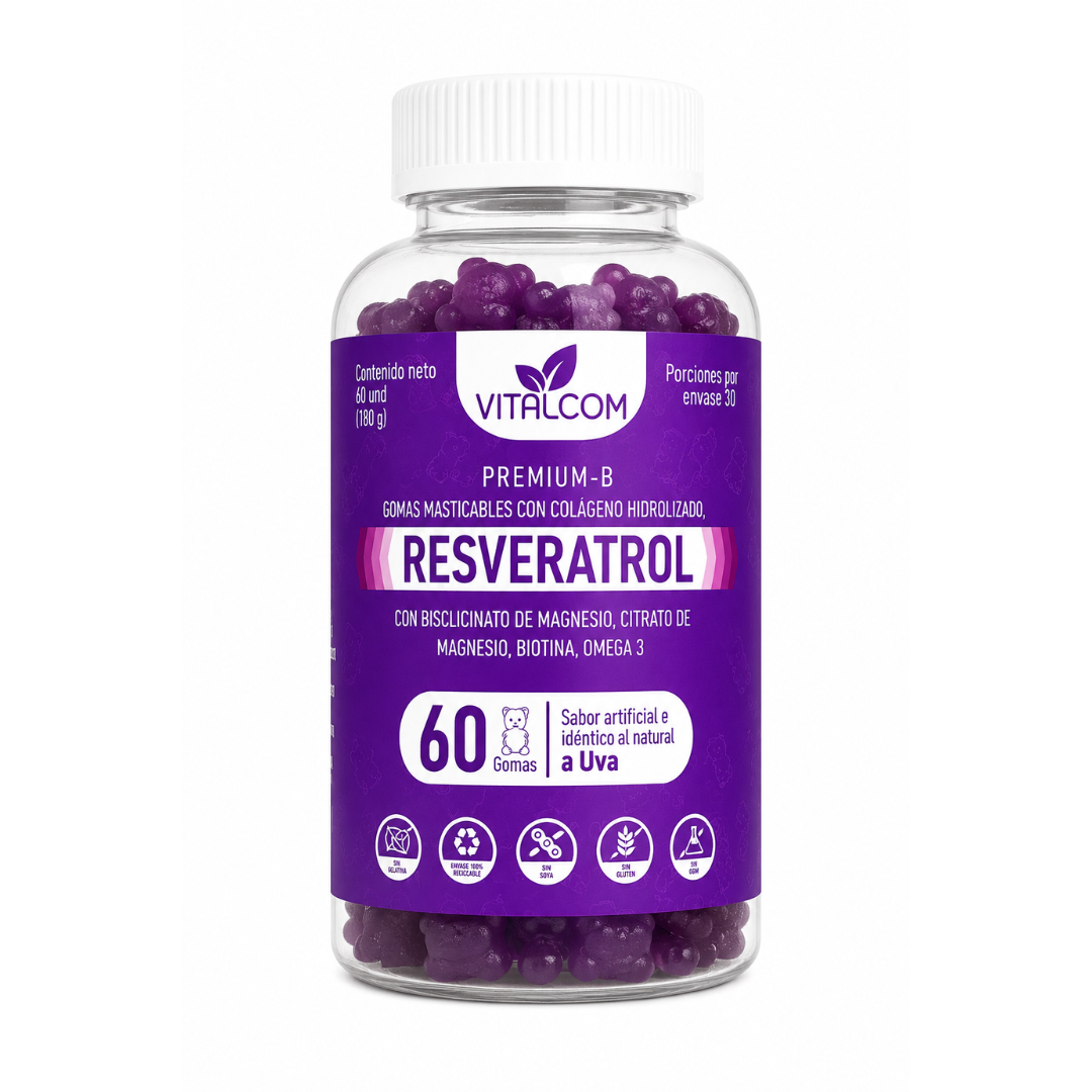 Gomas Resveratrol x 60